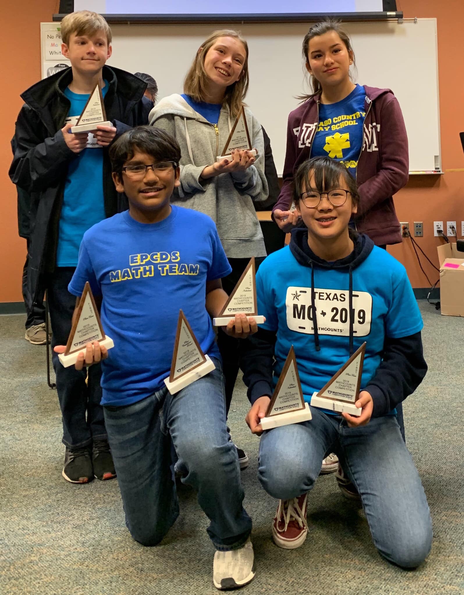Math Team - State Qualifiers! - El Paso Country Day School